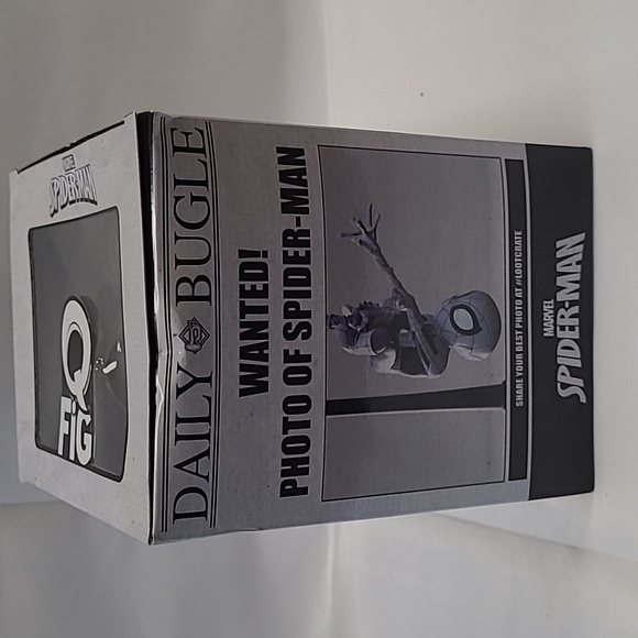 QMx Marvel Spider-Man Lootcrate Exclusive Q Fig Figure Quantum Mechanix 2017 - Picture 5 of 8